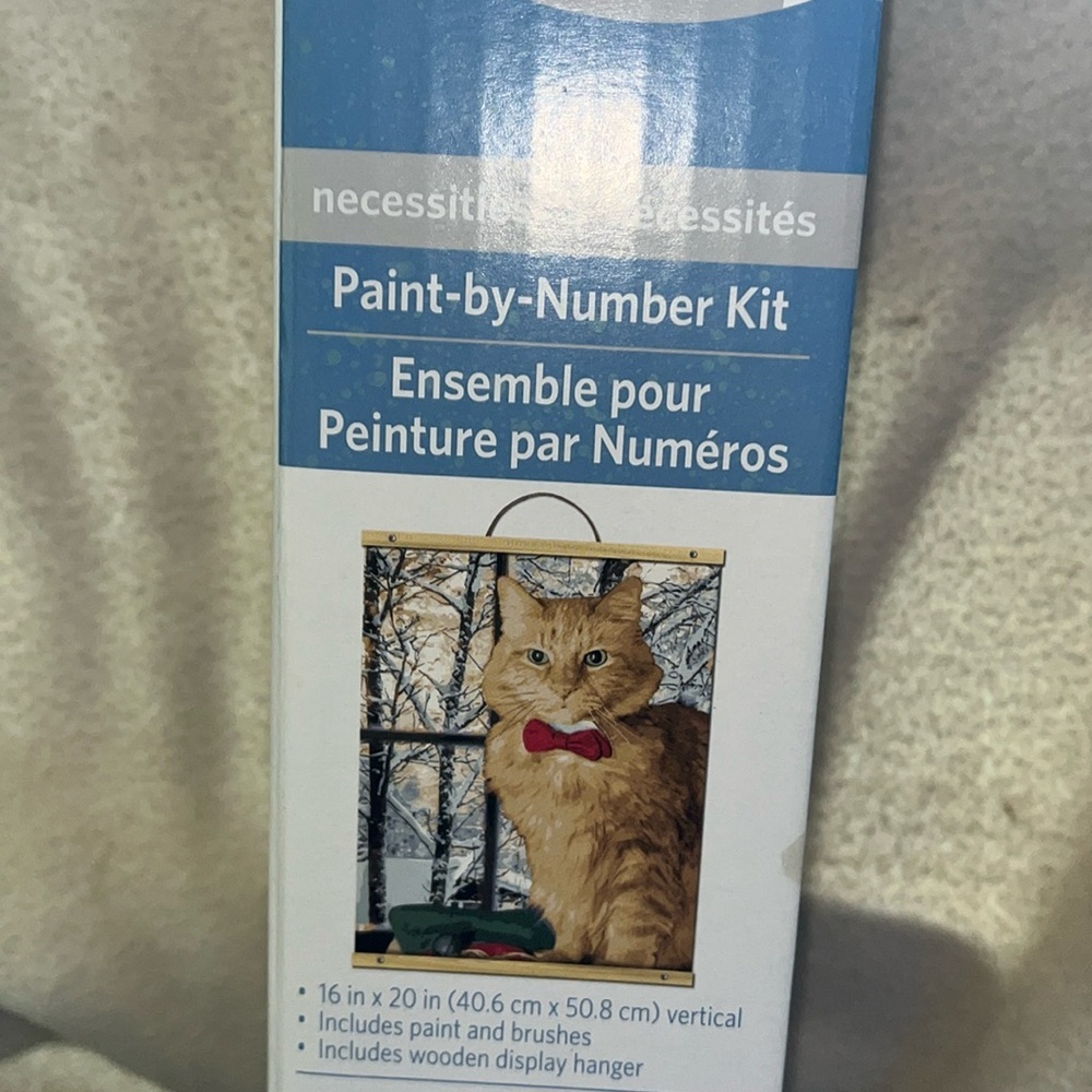 Paint by Numbers -Cat in Window- New in Box - Picture 2 of 2